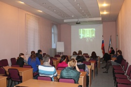Сотрудники областном Дома молодежи приняли участие в вебинаре, посвященному экономической ситуации в России